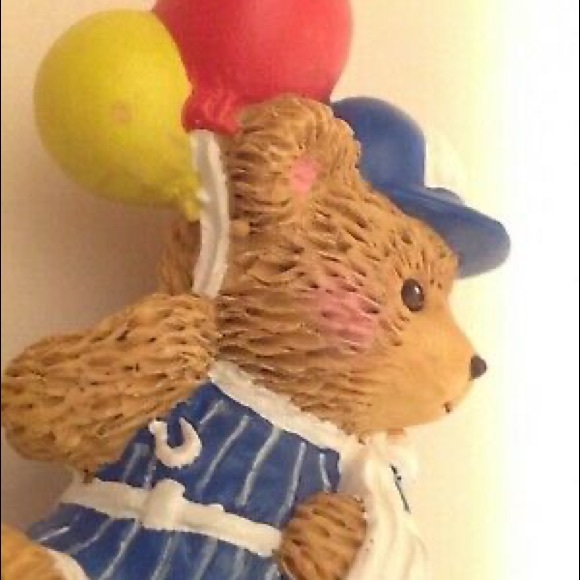 Brighter Days Bear in Baseball Uniform Figurine - Picture 9 of 12